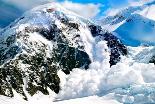 Схід снігової лавини – це природна стихія, яка характеризує Діву