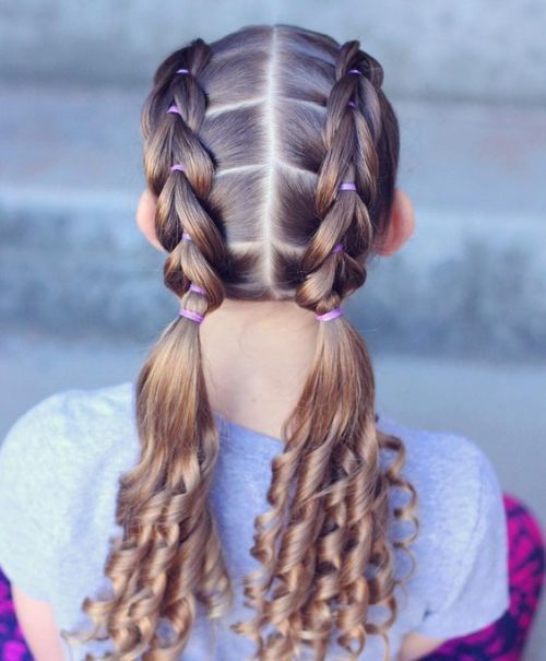 Ідеї зачіски для дівчаток, фото