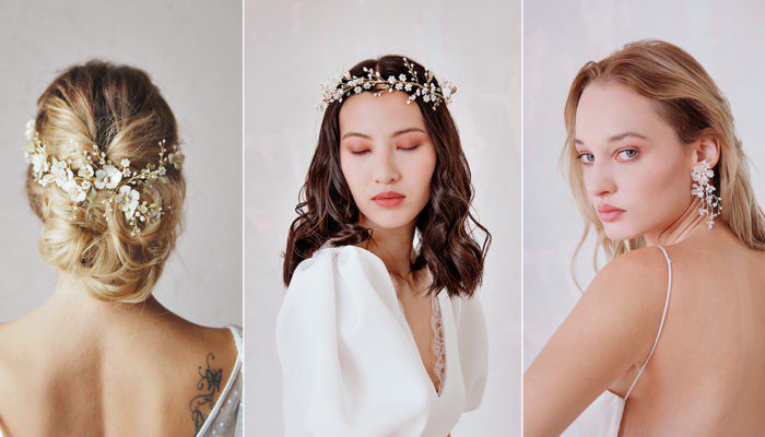 Весільні аксесуари: модні прикраси для зачіски у 2021 році