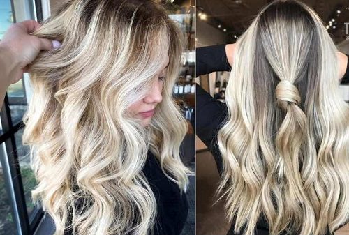 Модні відтінки блонд 2023 залишає актуальним світле волосся з меліруванням