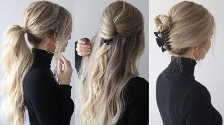 Заколки для волосся (фото), щоб зробити зачіску, яка буде красивою і зручною, що дозволить зібрати волосся за допомогою модного аксесуару