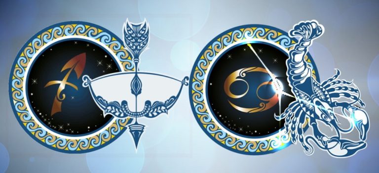 Знаки зодіаку Стрілець і Рак, яка їх сумісність в різних сферах життя?