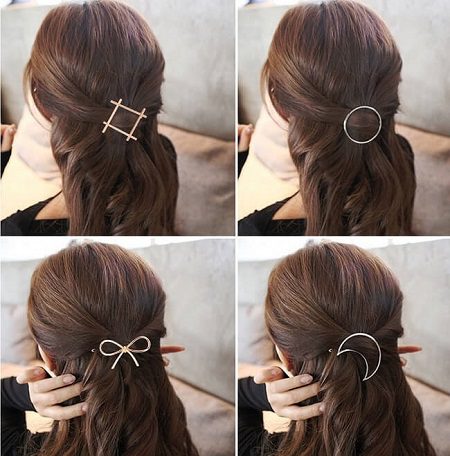 Заколки для волосся (фото), щоб зробити зачіску, яка буде красивою і зручною