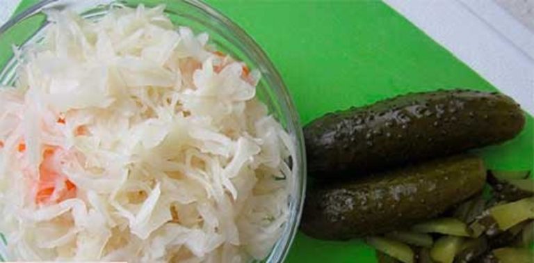 Рецепт квашеної капусти з солоними огірками